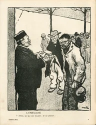 The Butter Plate, number 210, Satirical in Colors