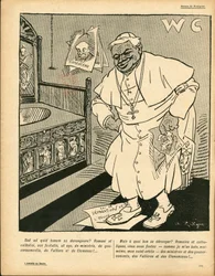 The Butter Plate, number 283, Satirical in Black & White