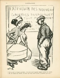 The Butter Plate, number 494, Satirical in B & W
