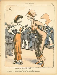 The Butter Plate, number 494, Satirical in Colors