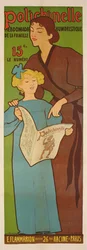 Poster for the weekly humorous paper Polichinelle, 1896