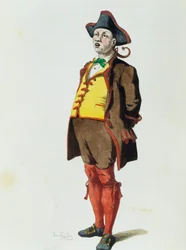 Gianduja in 1858