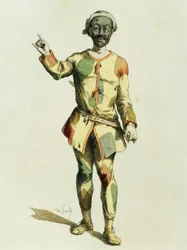 Harlequin in 1570