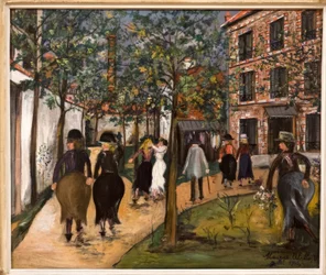 Belgrade / National Museum of Serbia / The Asylum by Maurice Utrillo
