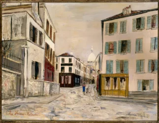 Norvins Street in Montmartre