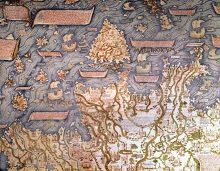View of the Archipelago of Borneo (detail)