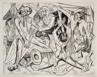 The Night (Plate 7 from: “Hell”)