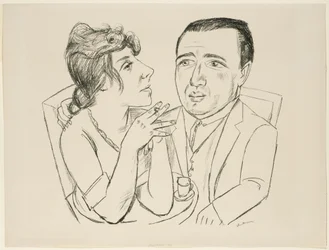 Double Portrait of I. B. Neumann and Martha Stern