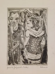 Dressing Room (plate 2 from the portfolio 