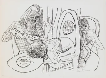 I Don’t Want To Eat My Soup, plate 6 from the portfolio 