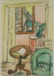 Interior with Round Table