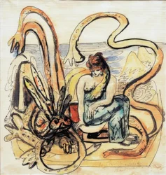 Virgin with the Monster (Woman with Merman)