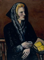 Lady with Gray Capuchon