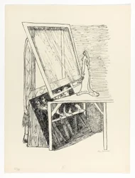 Magic Mirror, plate 13 from Day and Dream