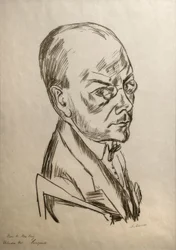 Portrait of Georg Swarzenski