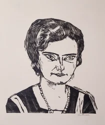 Portrait of Frau HM