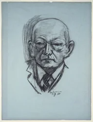 Portrait of Georg Swarzenski