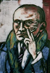 Self-Portrait with Cigarette