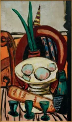 Still Life with Green Glasses
