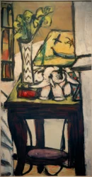 Still Life with Night Lamp