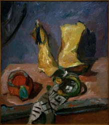 Still Life with Yellow Boots