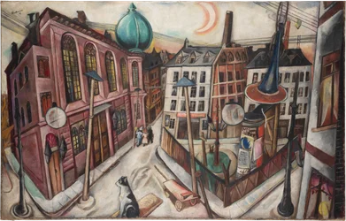 The Synagogue In Frankfurt Am Main