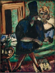 Two Women on the Sofa