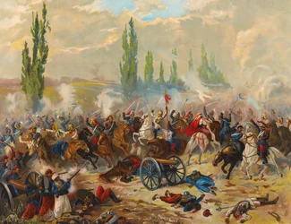 Cavalry Fighting, Battle of Mars-la-Tour