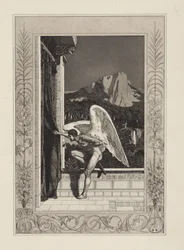 Amor Coming (Amor and Psyche, Opus V, Plate 12)