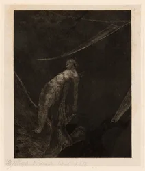 Back into Nothingness, plate fifteen from A Life