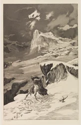 Battling Centaurs, plate V from Intermezzos, Opus IV