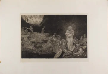 Christ and the Women Sinners, plate thirteen from A Life