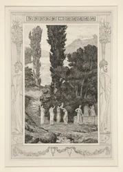 Classical Figures (Psyche Wandering)