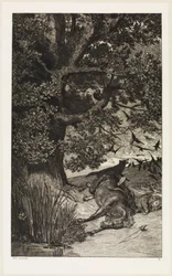 Fallen Rider (Intermezzi, Opus IV, Plate 11)