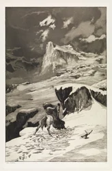 Fighting Centaurs (Intermezzi, Opus IV, Sheet 5)