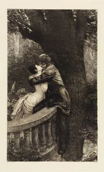 Kiss (In the Park) (A Love, Opus X, Plate 4)