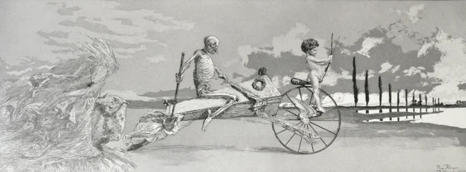 Love, Death and Beyond, 1881, plate XII from 