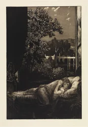 Night (Happiness) (A Love, Opus X, Plate 5)