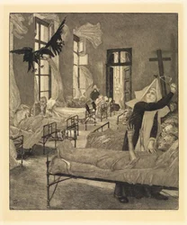 Plague (On Death, Part Two, Opus XI, Plate 6)