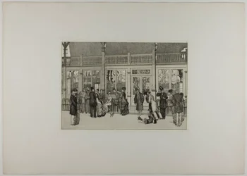 Place, plate one from A Glove