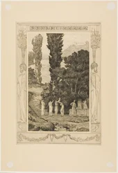 Psyche Wandering, plate 28 from Cupid and Psyche