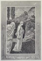 Psyche in Tartarus, plate 39 from the series “Cupid and Psyche: Opus V”