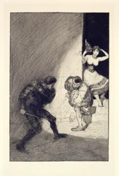 Rivals, plate 7 from the series “A Life: Opus VIII”