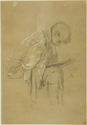 The Chronicler (recto and verso)