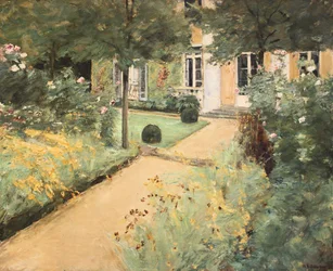 Berlin-Wannsee, Max Liebermann, Vegetable Garden at the Villa
