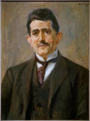Portrait of the Publisher Bruno Cassirer
