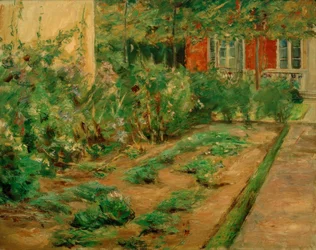 Flowering Shrubs at the Garden House Facing Northeast