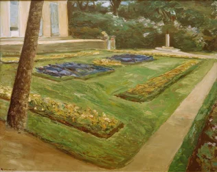 The Flower Terrace in Wannsee Garden Facing Northwest