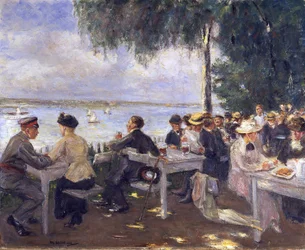Garden Restaurant on the Havel. Nikolskoe