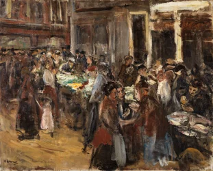 Vegetable Market in Amsterdam
